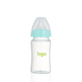 Baby-Flasche mit weitem Mund Glas-Babyflasche für Babys